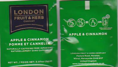 LONDON-Apple and cinnamon