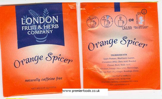 Premier Foods,Bridge Road,Long Sutton,Spalding-Orange Spicer