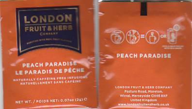 LONDON-Peach paradise