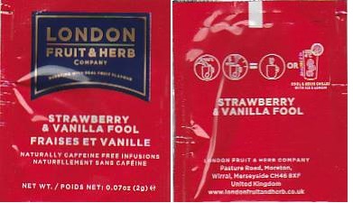 LONDON-Strawberry and vanilla pool