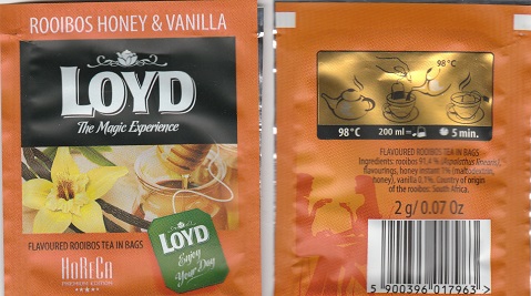 LOYD-Rooibos honey and vanilla