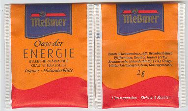 MESSMER-Oase der ENERGIE ingwer-Holunderblute 03211886