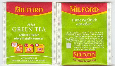 MILFORD-my Green tea 01212508