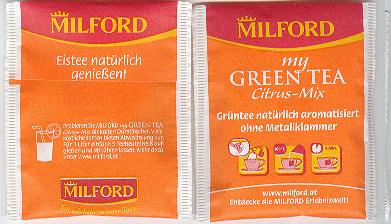 MILFORD- my GREEN TEA Citrus-Mix