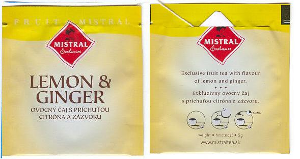 MISTRAL-Lemon and Ginger