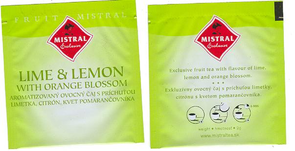 MISTRAL-Lime and Lemon orange blossom