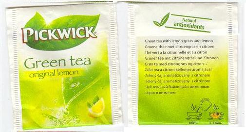 PICKWICK-green tea-lemon 10.719.045