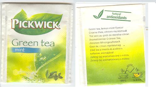 PICKWICK-green tea-mint 10.000.702