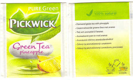 PICKWICK-green tea PINEAPPLE 10.007.403