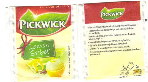 PICKWICK-lemon sorbet- 10.009.781