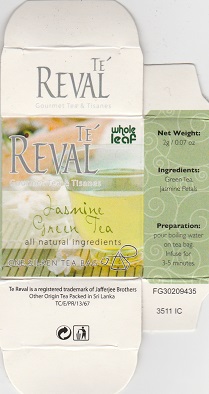 REVAL-Jasmine Green Tea-small box
