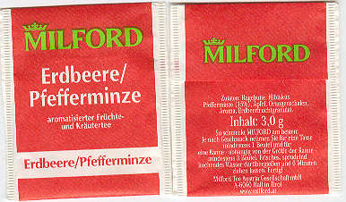 MILFORD- Erdbeere Pfefferminze 