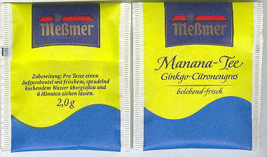 MESSMER - MANANA Gingo-Citronengras