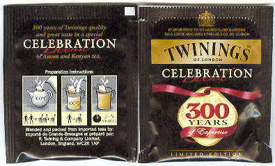 TWININGS- 300 years CELEBRATION 