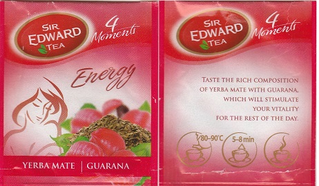 SIR EDWARD tea 4 moments-energy-yerba mate