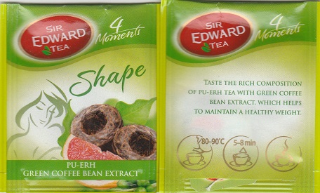 SIR EDWARD tea 4 moments-SHAPE-Pu-erh
