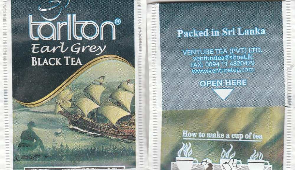 TARLTON-Earl grey -black glossy(tea bag)