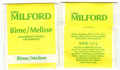 Milford-Birne/melisse