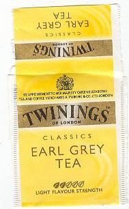 TWININGS-Earl grey tea