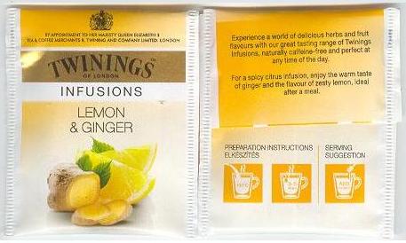 TWININGS-Lemon and Ginger