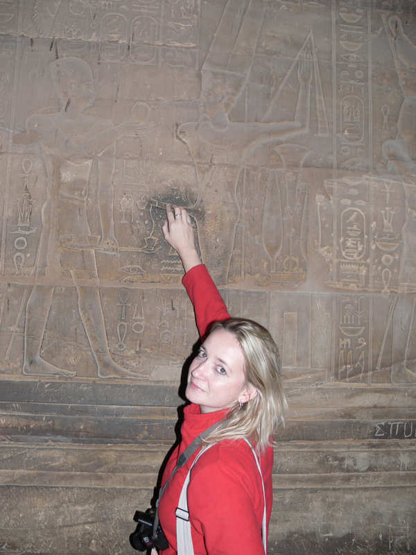 Lady a Amonmn v Luxoru