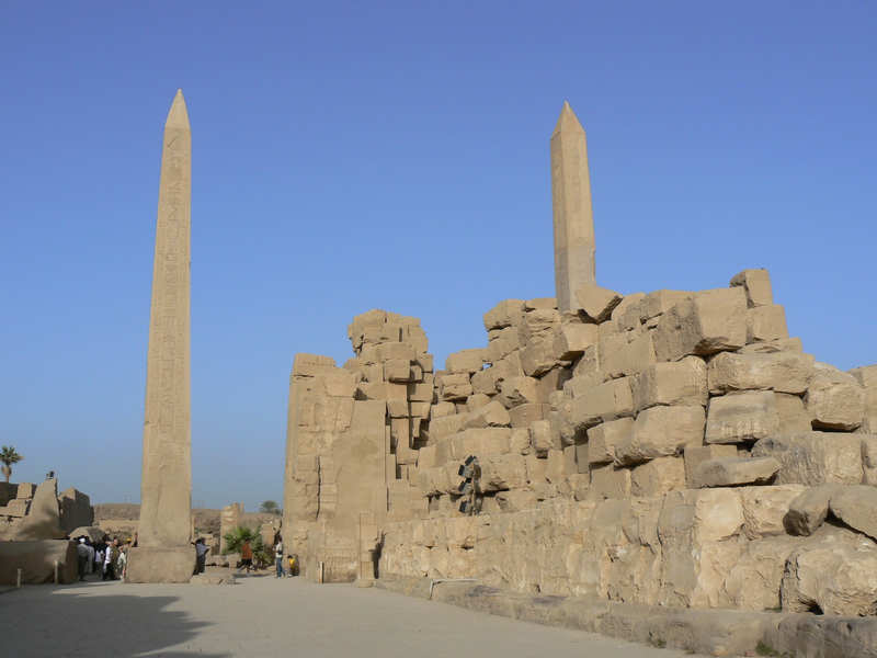 obelisky v Karnaku