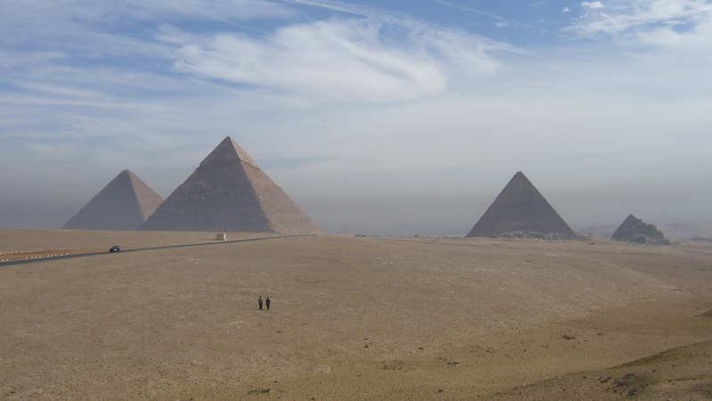 pyramidy v Gze