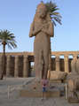 u sochy Ramsese v Karnaku