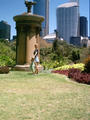 Royal National Garden - pohled na Sydney Manhattan