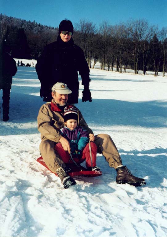 Mamka, tatka a Anja