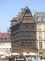 Domek pred katedralou ve Strazburku