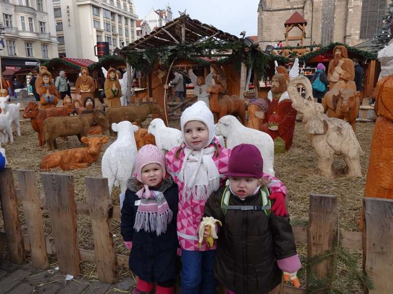 21 Plzesk betlm s uastnicemi bojovky o Bartolomjsk poklad.