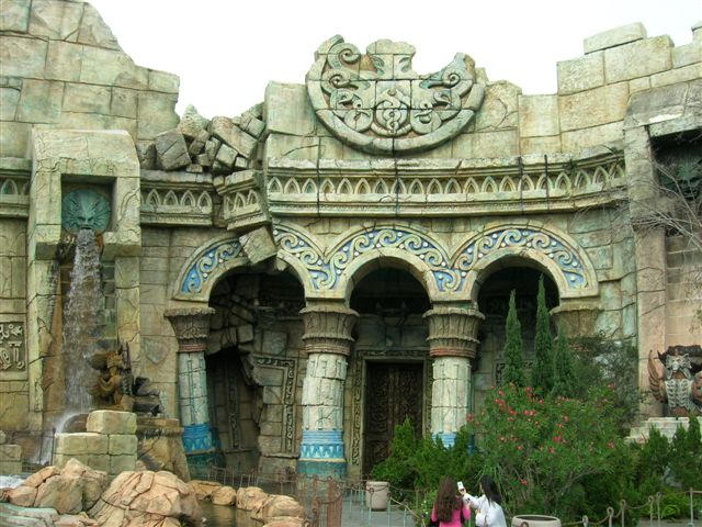 Universal studio, dalsi z atrakci Poseidon