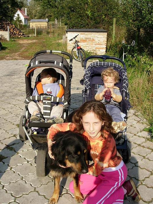 Nvtva v Beclavi - Kuba, imi, Nika a pes