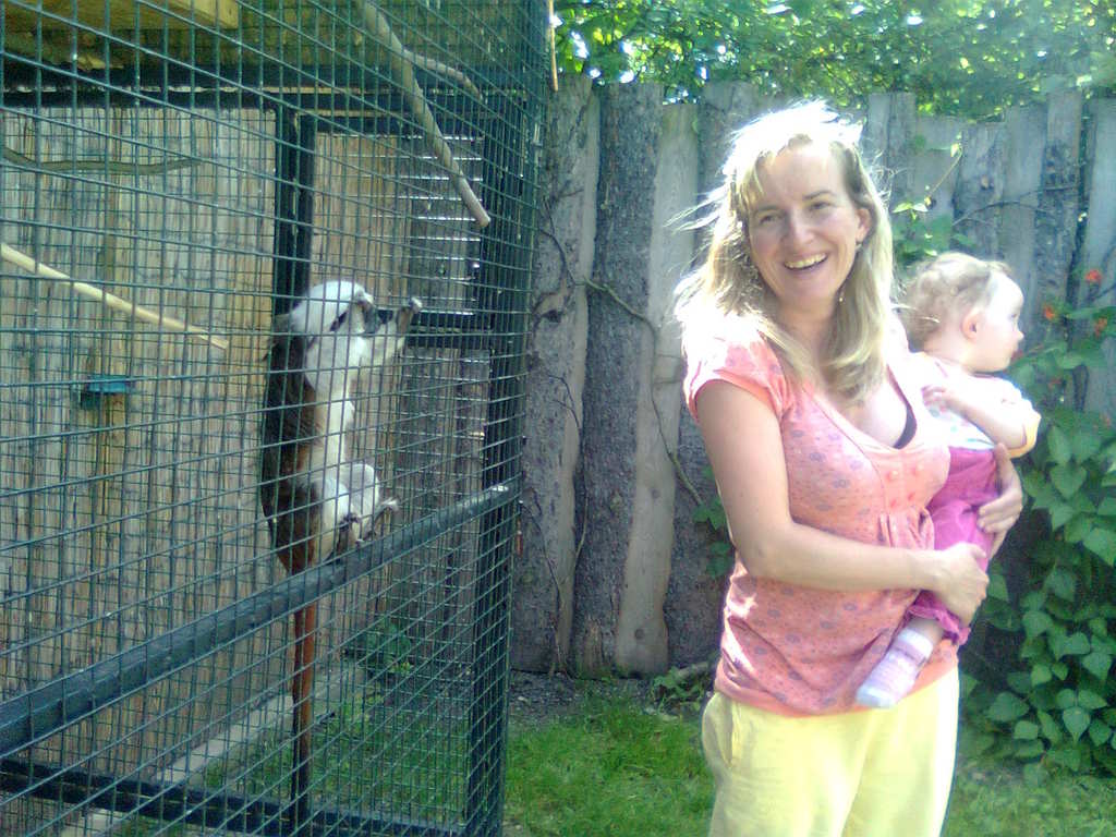 ZOOpark Zjezd - tamarin pin a Lucinka