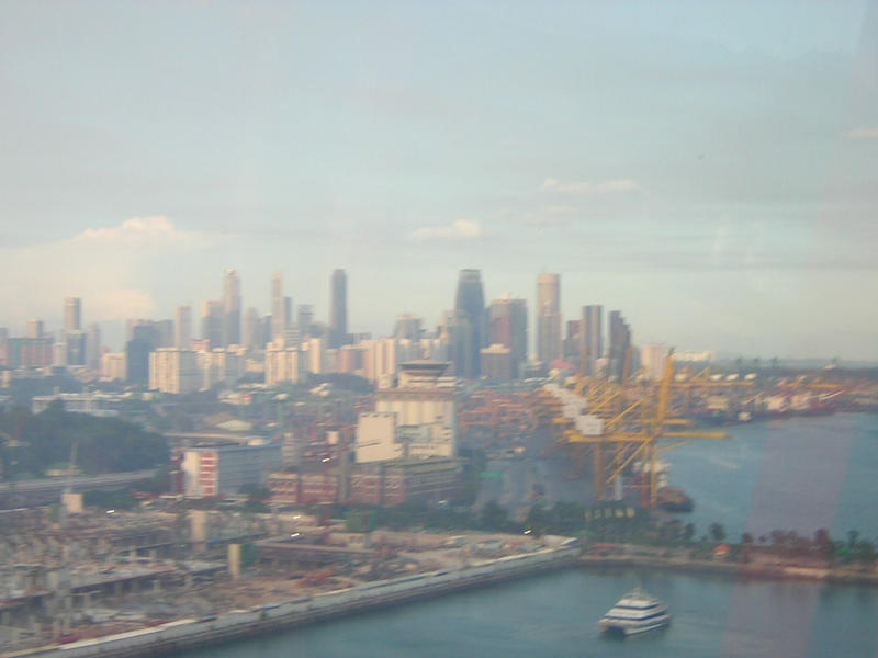 This is Singapore, view from the cablecar