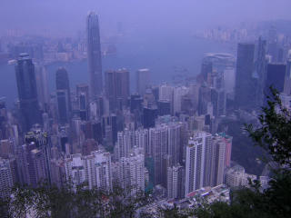 Hong Kong, view from the Victoria Peak II