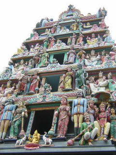 Sri Mariamman Temple, Chinatown in Singapore