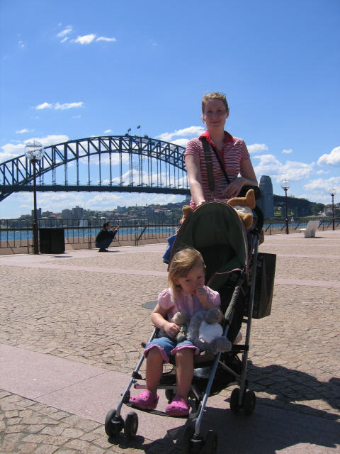 Harbour Bridge and Marie and Agatha