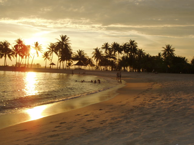 Sentosa Island - Siloso beach