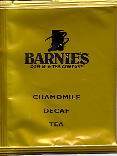 Barnie - chamomile decaf tea