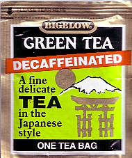 bigelow - green tea - decaffeinated