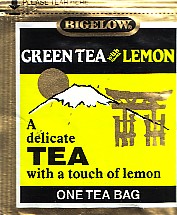 bigelow - green tea with lemon