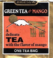 bigelow - green tea with mango