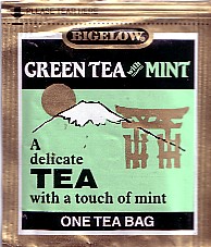 bigelow - green tea with mint