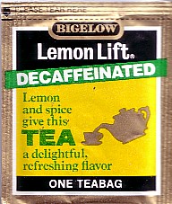 bigelow - lemon lift - decaffeinated