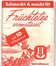 frugtetee - aromatisiert mit 10 Vitaminen