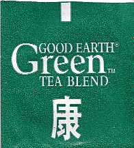 good earth - green tea blend