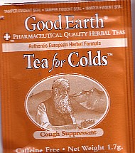 good earth - tea for colds