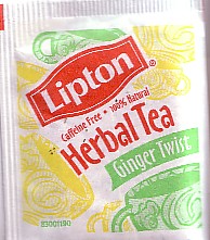 lipton - herbal tea - ginger twist